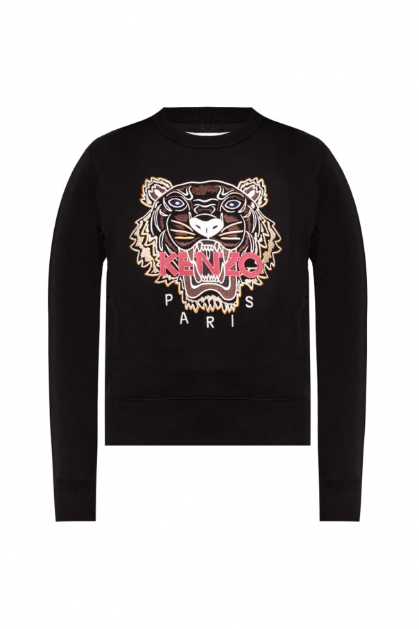 Kenzo silver tiger sweatshirt deals